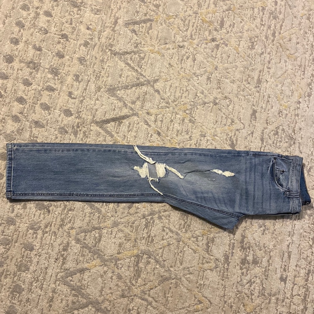Men blue jeans.